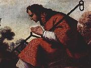 Francisco de Zurbaran Hochaltar des Kartauserkloster Nuestra Senora de la Defension in Jerez de la Frontera, Szene: Hl. Lorenzo oil painting reproduction